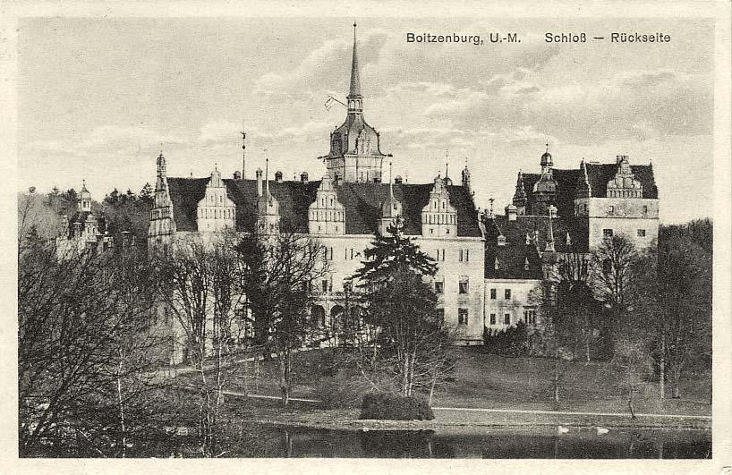 Boizenburg (Elbe). Schloß - Rückseite, 1926