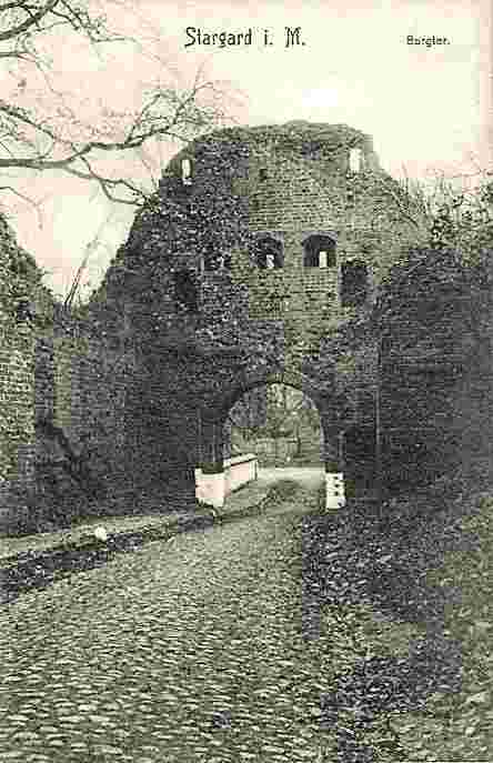 Burg Stargard. Burgtor