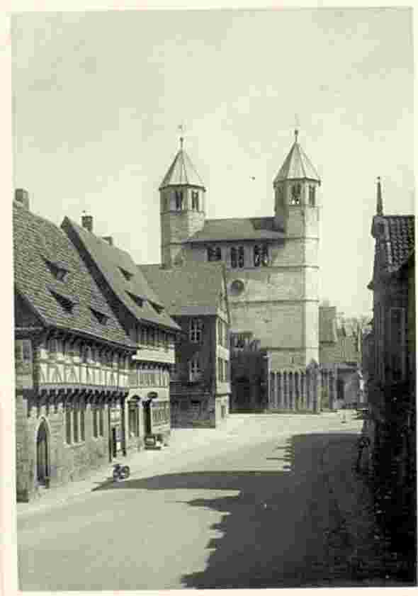 Bad Gandersheim. Münster, Westbau, 1941