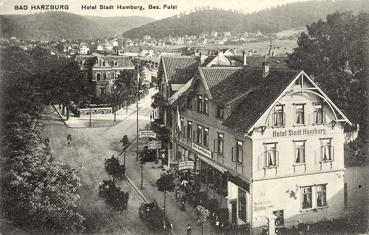 Bad Harzburg. Hotel 'Stadt Harzburg', 1917