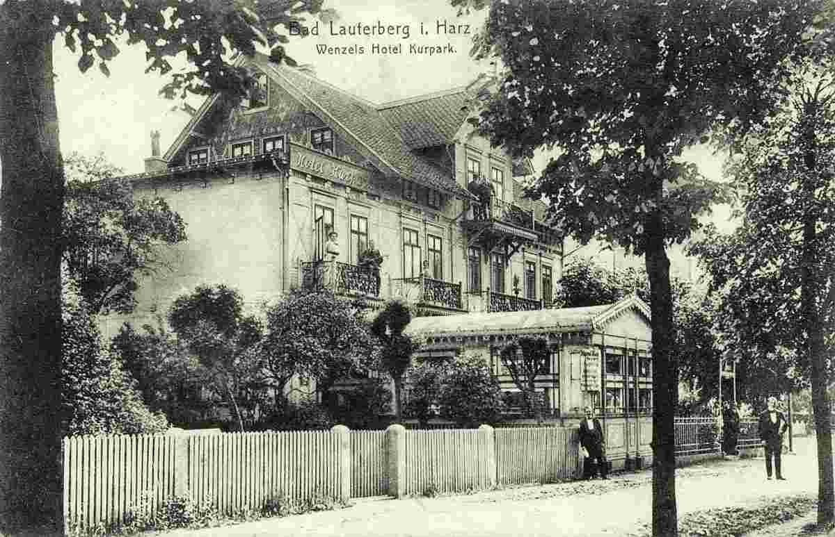 Bad Lauterberg. Wenzels, Hotel 'Kurpark', 1916