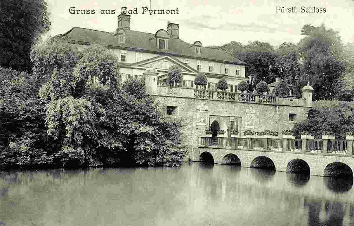 Bad Pyrmont. Fürstliches Schloß, 1909