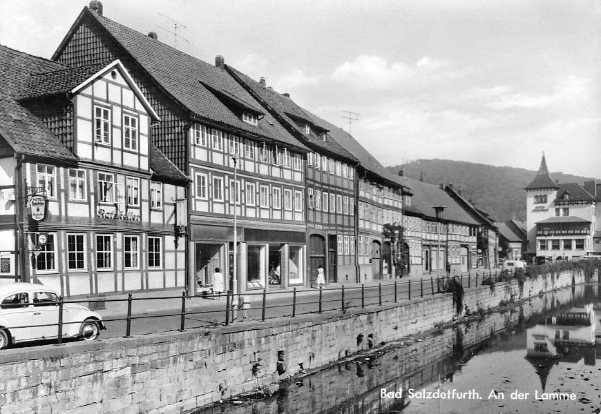Bad Salzdetfurth. An der Lamme, um 1950