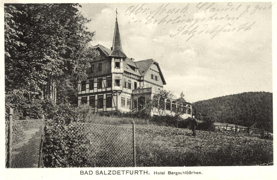 Bad Salzdetfurth. Hotel 'Bergschlößchen'