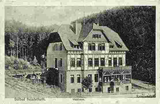 Bad Salzdetfurth. Hotel-Pension zum Waldhaus