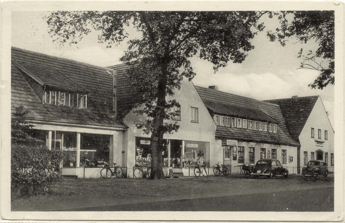 Barßel. Harkebrügge - Gasthof Hempel, 1960