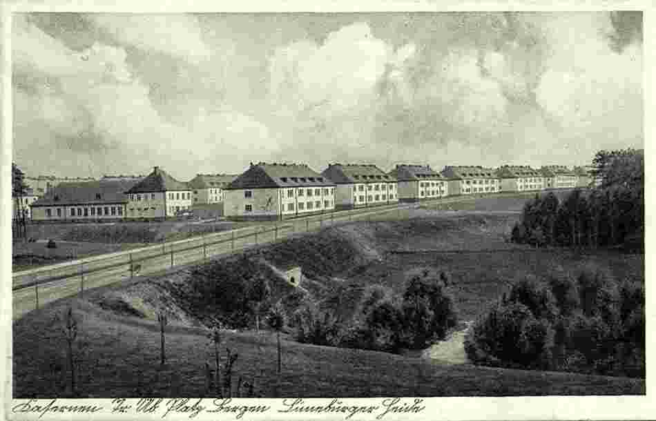 Bergen. Lüneburger Heide, Kaserne, Truppenübungsplatz