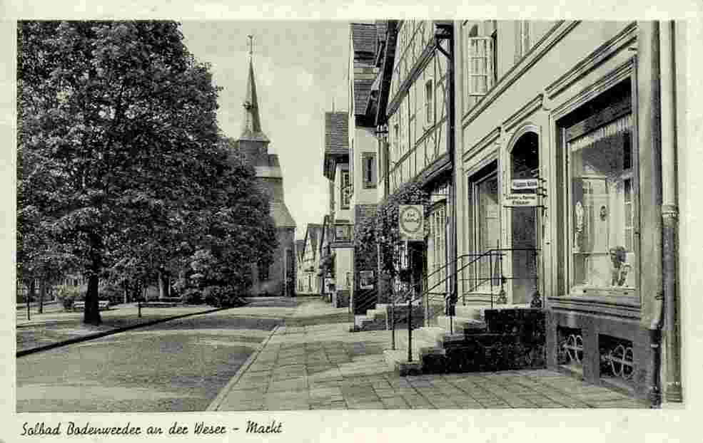 Bodenwerder. Markt, 1951