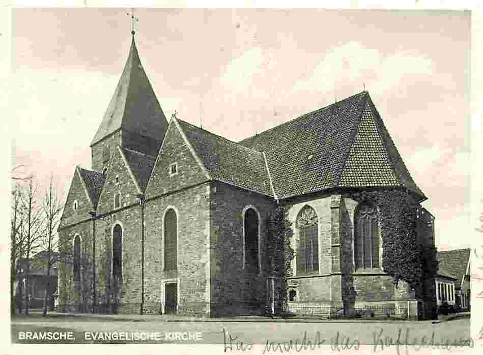 Bramsche. Evangelische Kirche, 1931