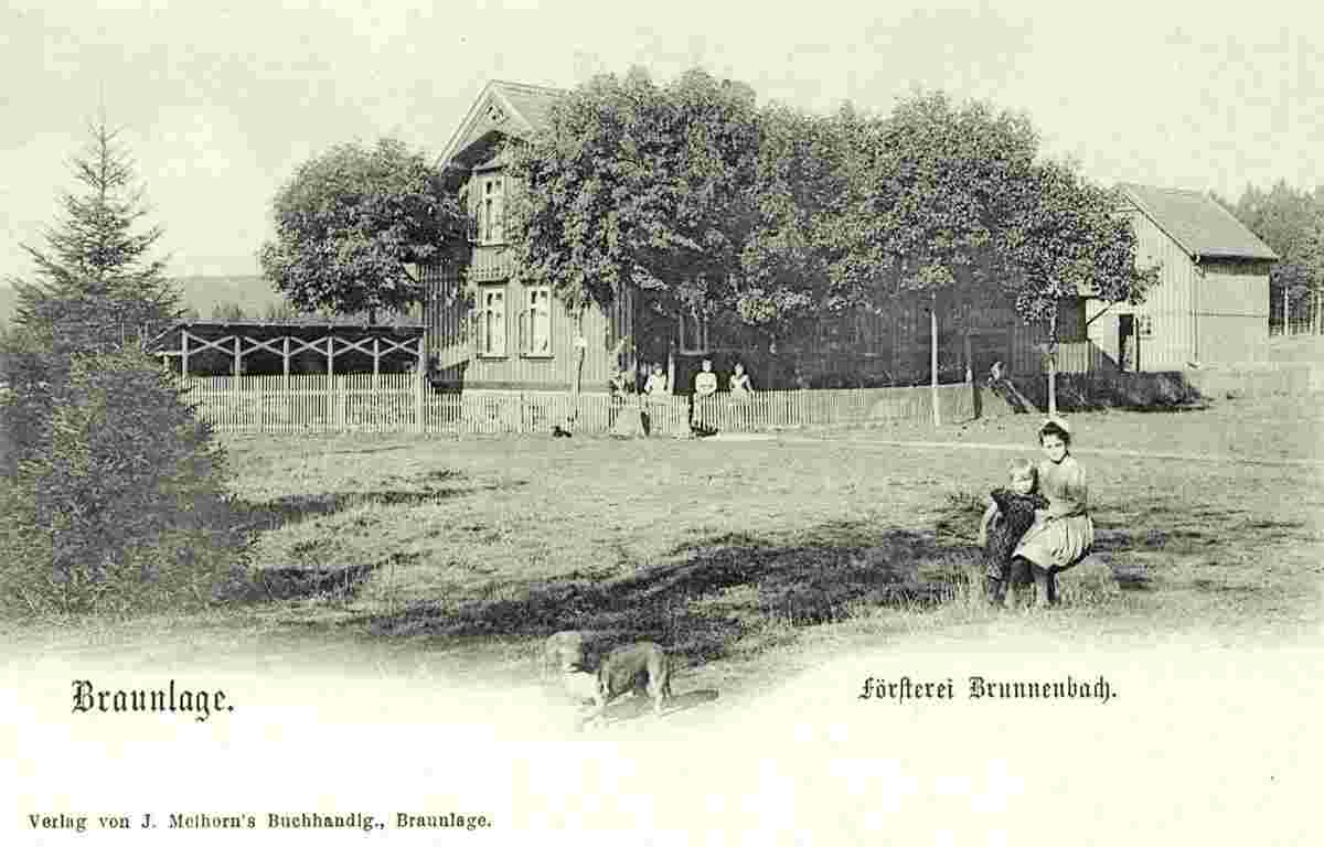 Braunlage. Försterei Brunnenbach
