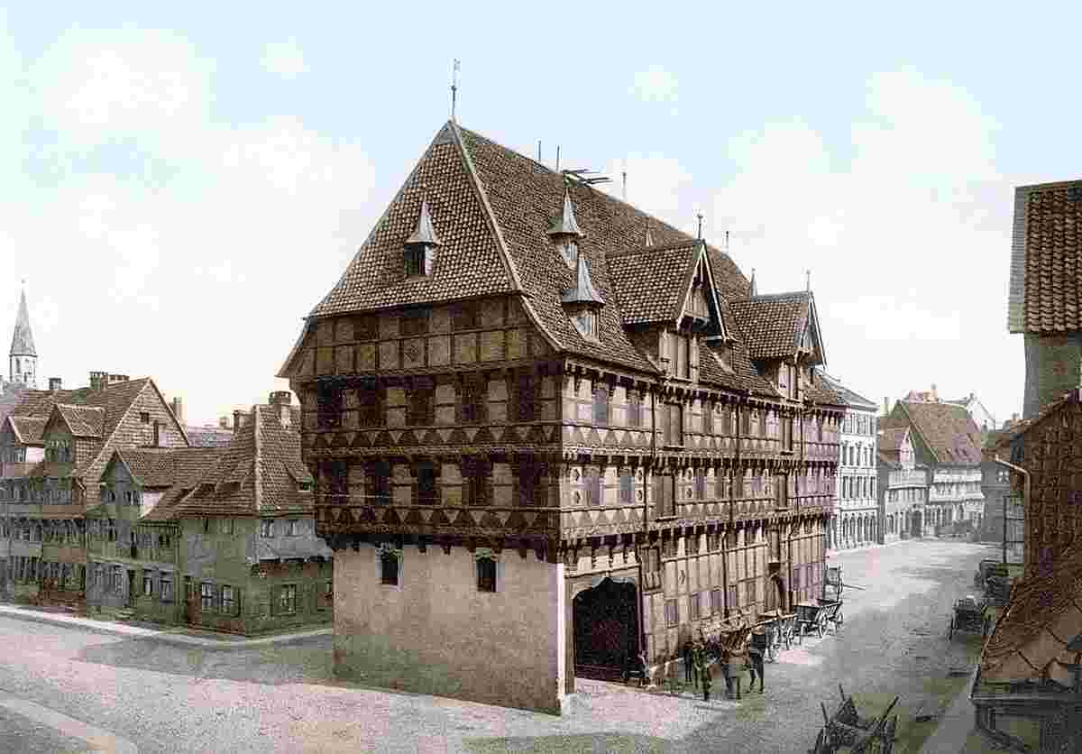 Braunschweig. Alte Waage, between 1890 and 1905