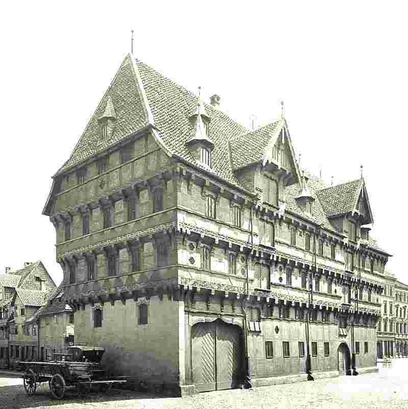 Braunschweig. Das Gebäude um 1880