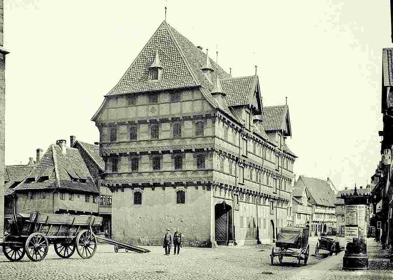 Braunschweig. Das Gebäude um 1892