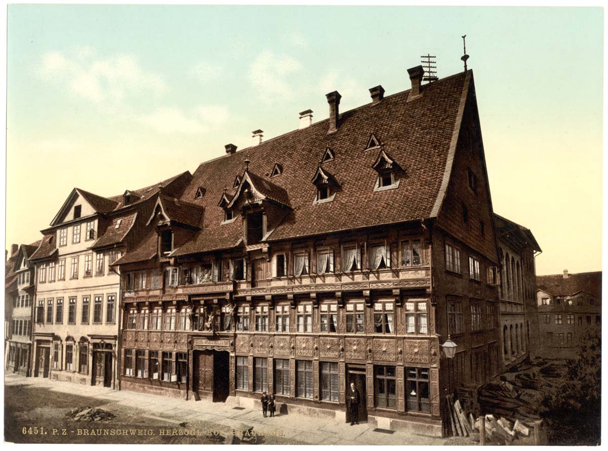 Braunschweig. Herzogliche hof, Brauerei, between 1890 and 1905