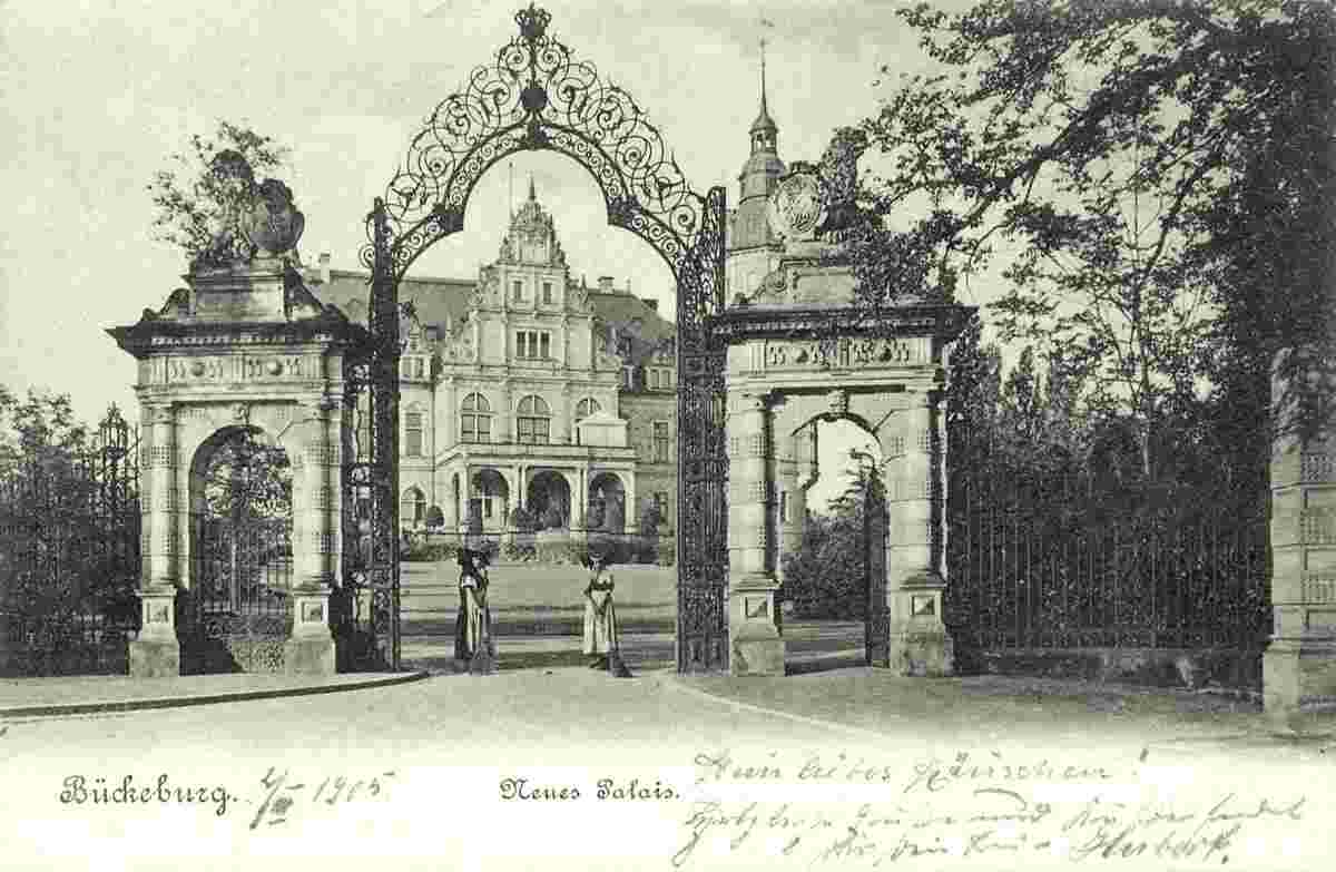 Bückeburg. Neues Palais, 1905