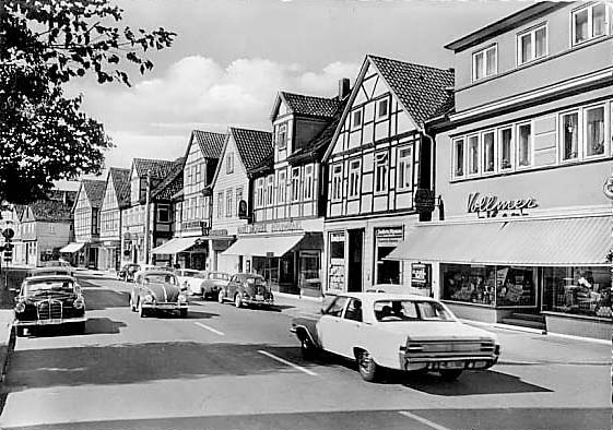 Burgdorf (Region Hannover). Marktstraße, 1969