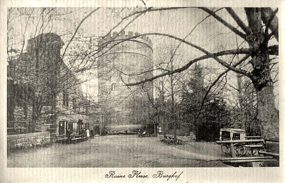 Burgdorf (Region Hannover). Ruine Plesse, 1910