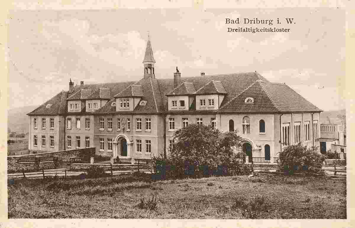 Bad Driburg. Dreifaltigkeitskloster, 1942