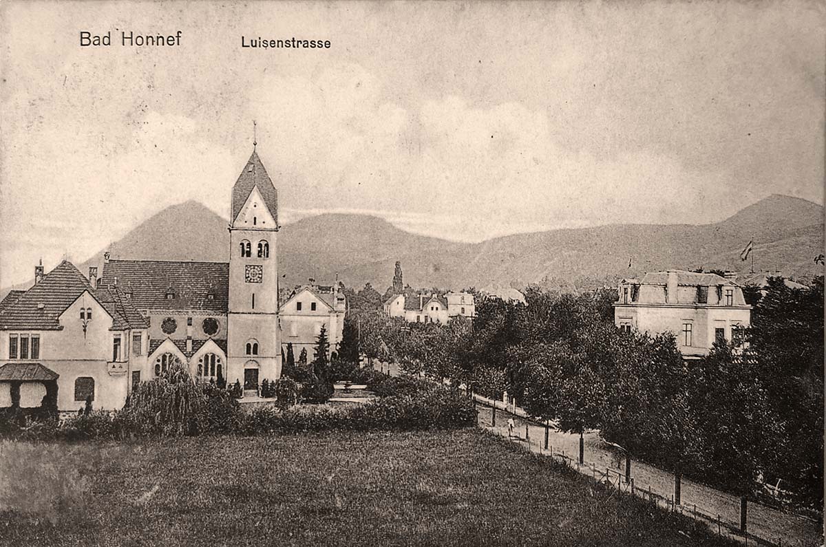 Bad Honnef. Luisenstraße, Kirche, 1911