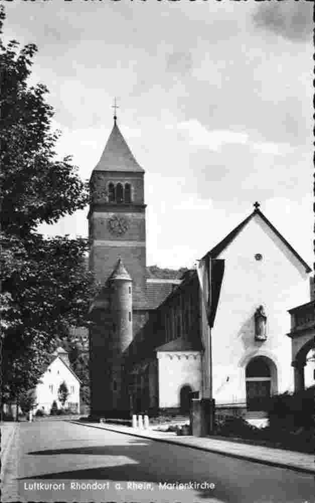 Bad Honnef. Rhöndorf - Marien Kirche