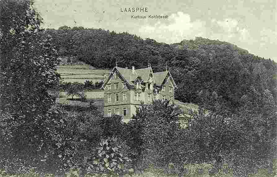 Bad Laasphe. Kurhaus Kohlstaedt, 1908