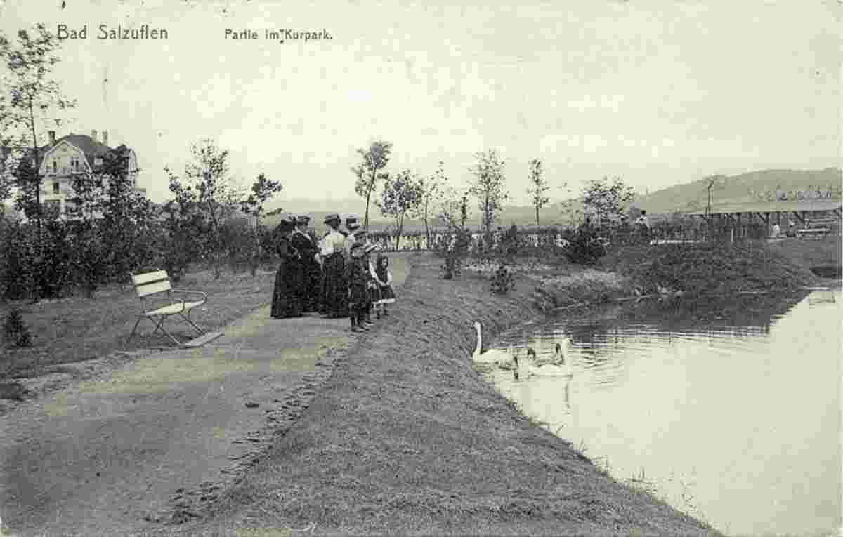 Bad Salzuflen. Kurpark, 1911