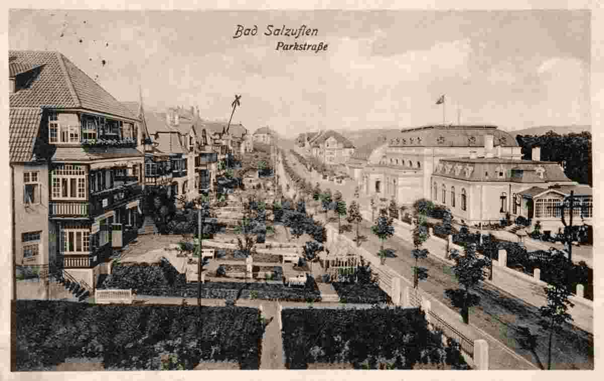 Bad Salzuflen. Parkstraße, 1917