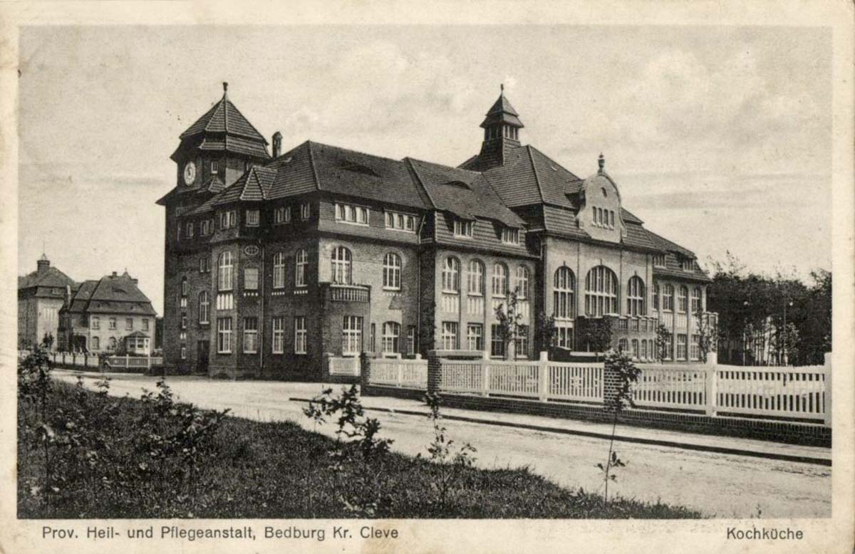 Bedburg-Hau. Provinzial Heil- und Pflegeanstalt, Kochküche, 1922