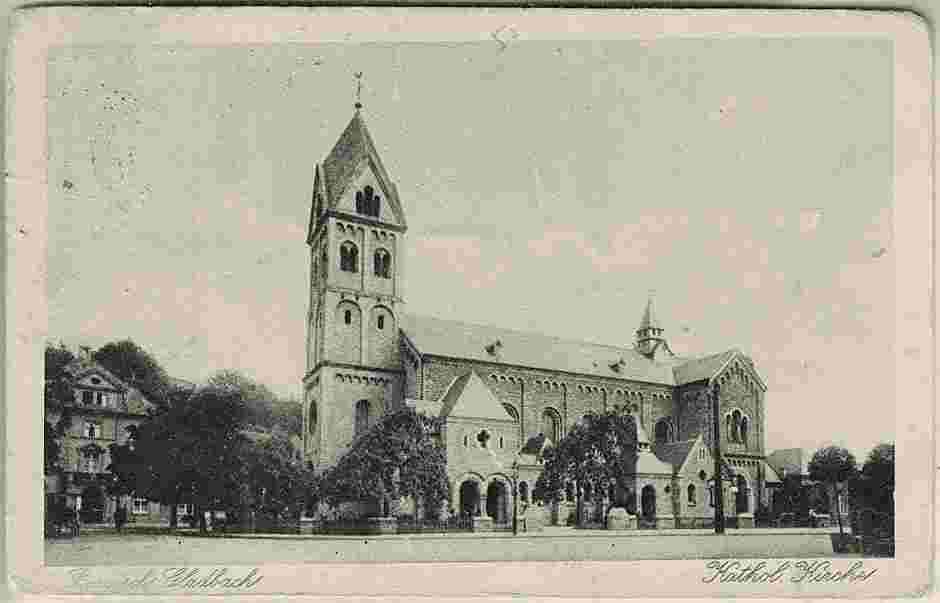 Bergisch Gladbach. Katholische Kirche, um 1920