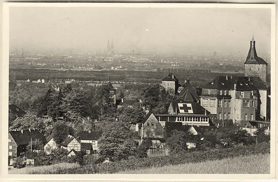 Bergisch Gladbach. Stadtteil Bensberg, Lazarett, um 1950