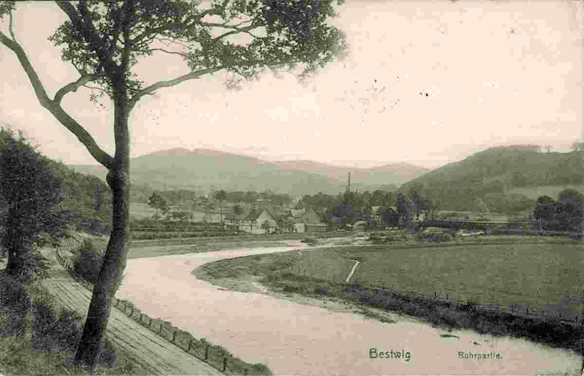 Panorama von Bestwig, 1916