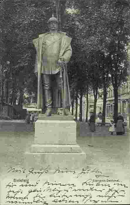 Bielefeld. Bismarck Denkmal, 1903