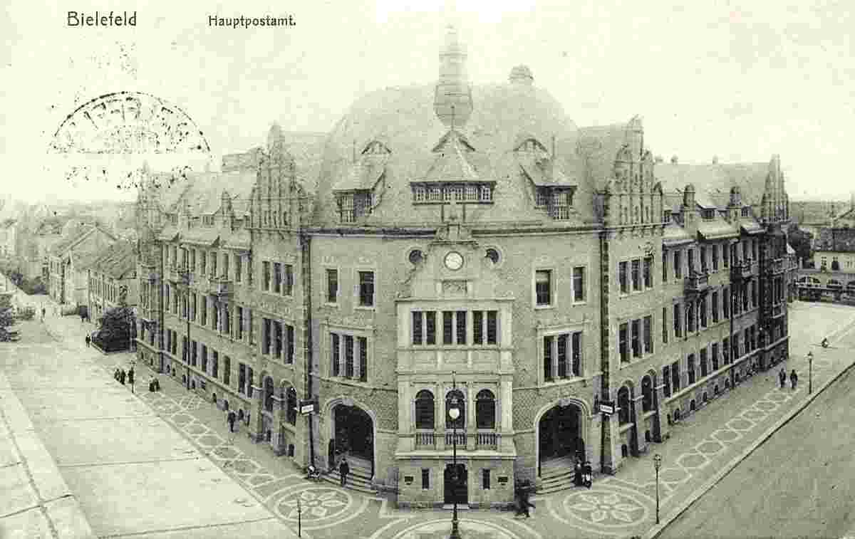 Bielefeld. Postamt, 1909