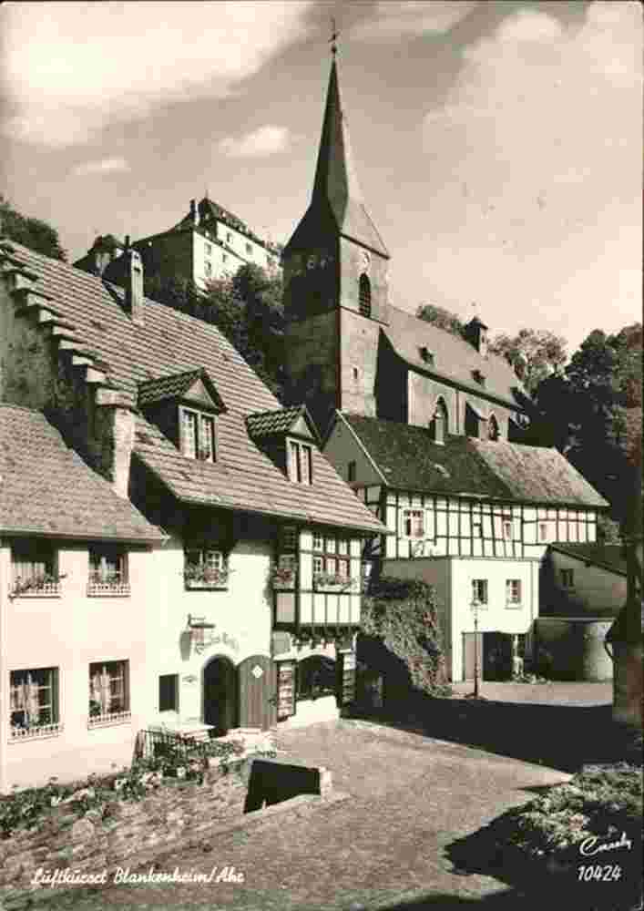 Blankenheim. Kirche und Burg, 1967