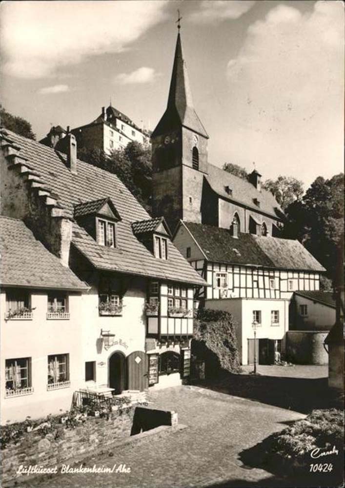Blankenheim (Ahr). Kirche und Burg, 1967