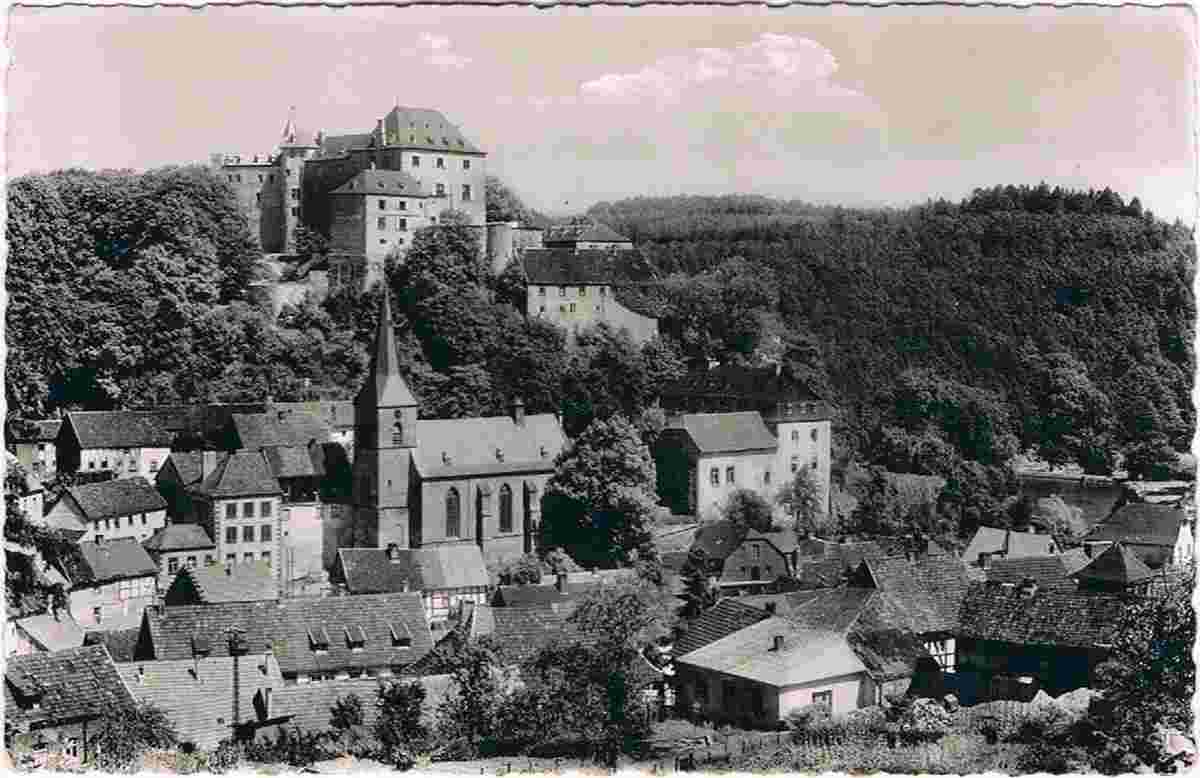 Blankenheim. Kirche und Burg