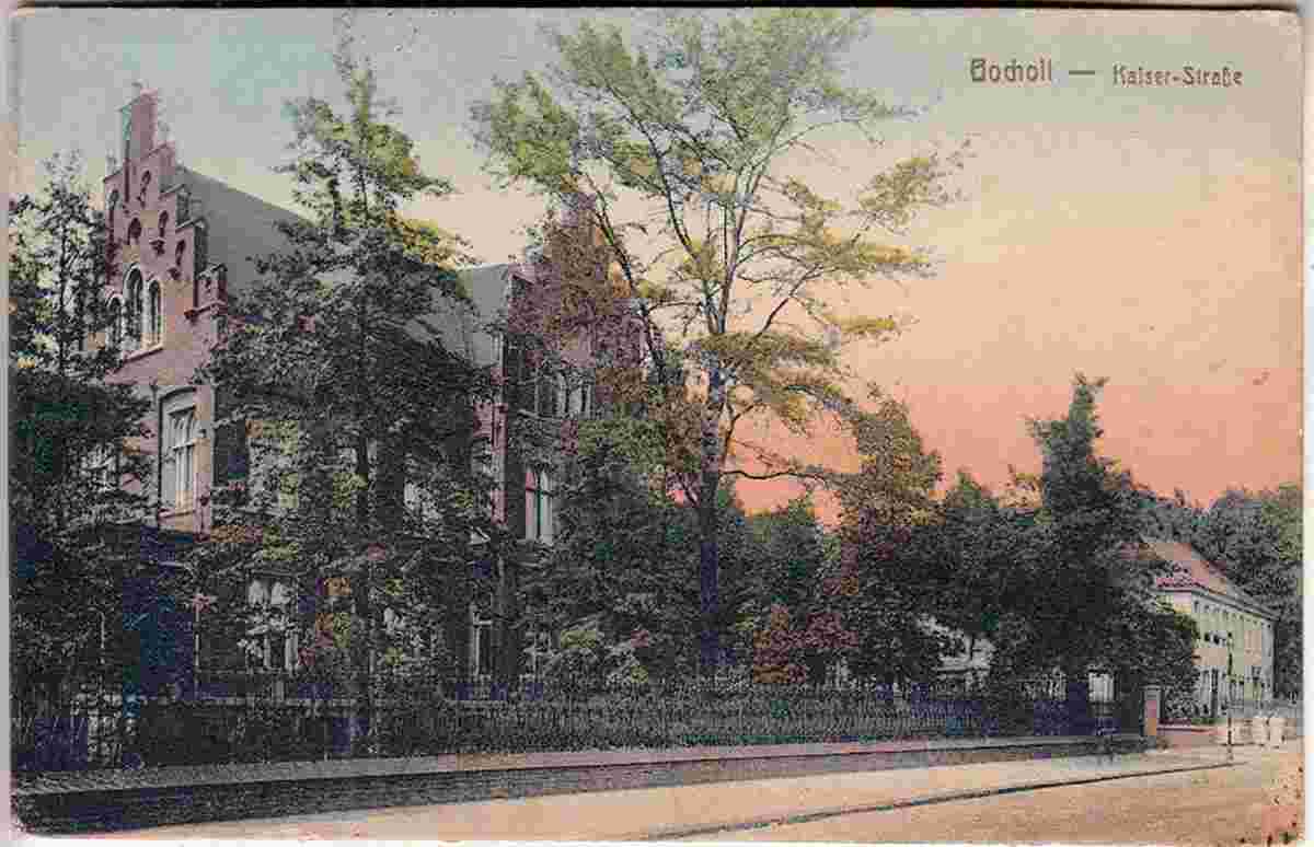 Bocholt. Kaiserstraße, 1924