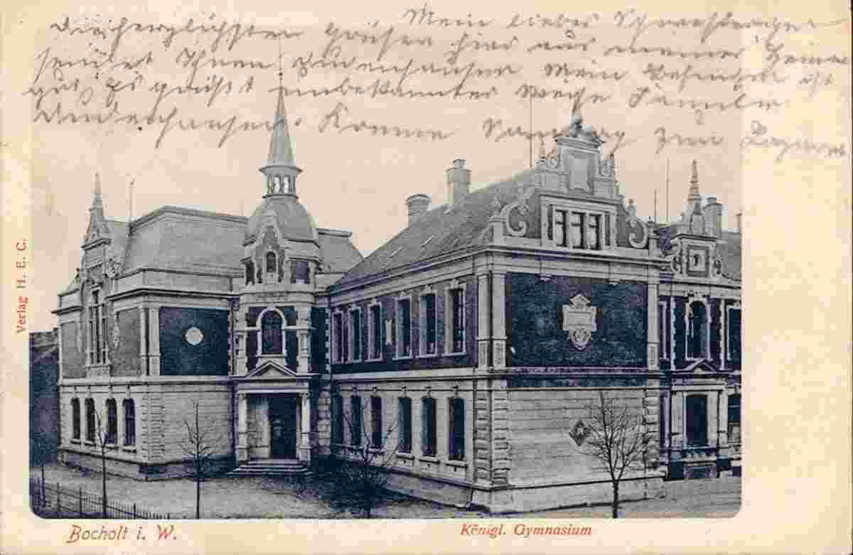 Bocholt. Königliches Gymnasium, 1915