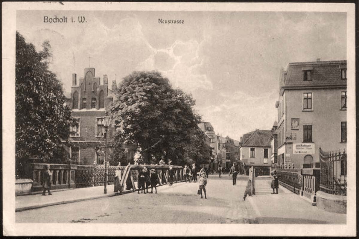 Bocholt. Neue Straße, 1914