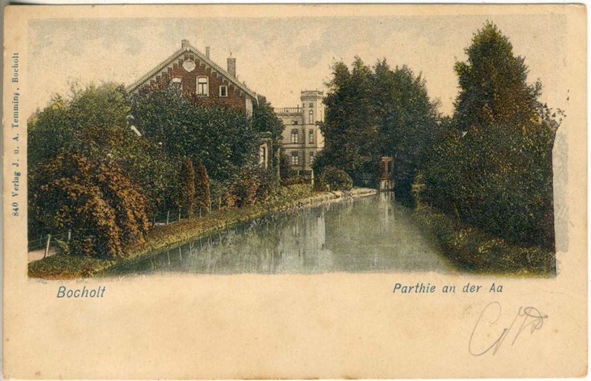Bocholt. Villa an der Aa, 1902