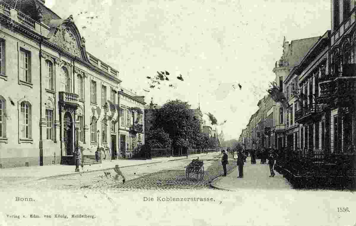 Bonn. Koblenzerstraße, 1905