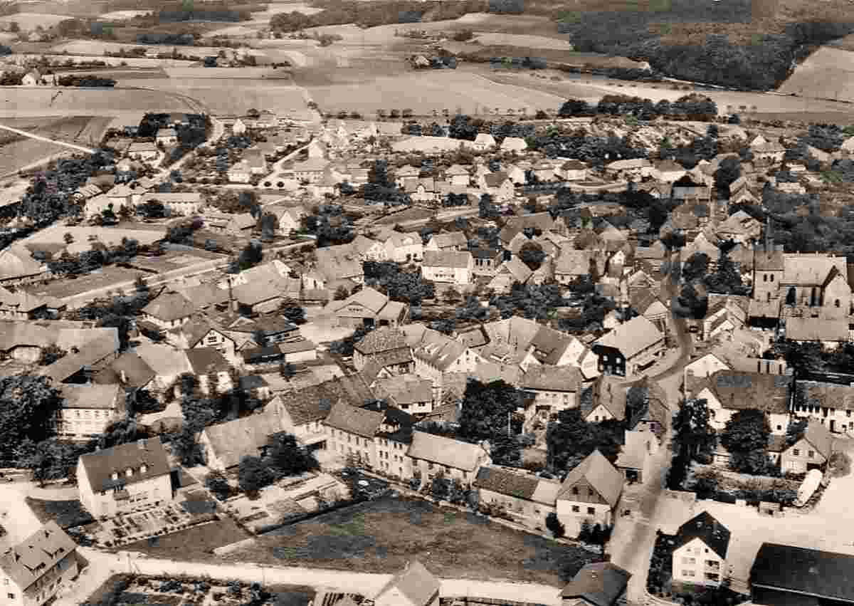 Borgholzhausen. Borgholzhausen, Luftbild, 1931
