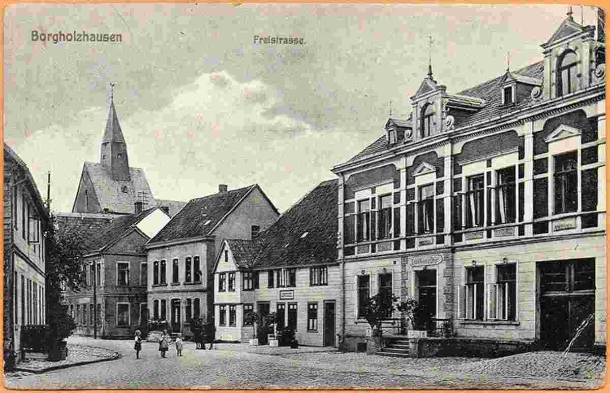 Borgholzhausen. Freistrasse, 1910