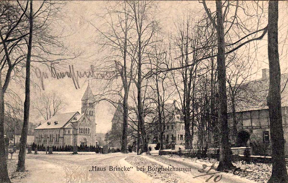Borgholzhausen. Haus Brinke, 1908