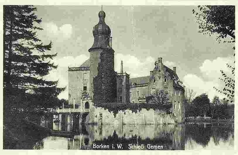 Borken. Schloß Gemen, 1942