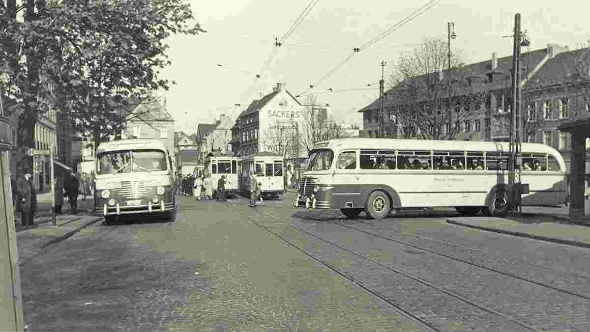 Bottrop. Der Altmarkt in den 1950er Jahren