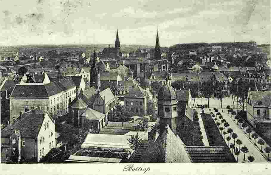 Bottrop. Panorama der Stadt