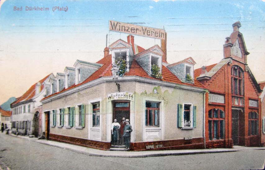 Bad Dürkheim. Winzer Verein, 1915