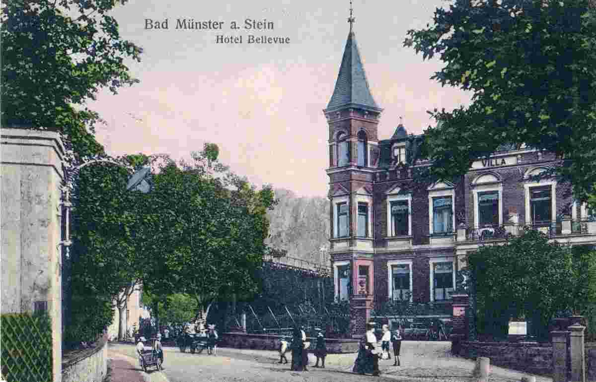 Bad Münster am Stein-Ebernburg. Hotel Bellevue, 1916