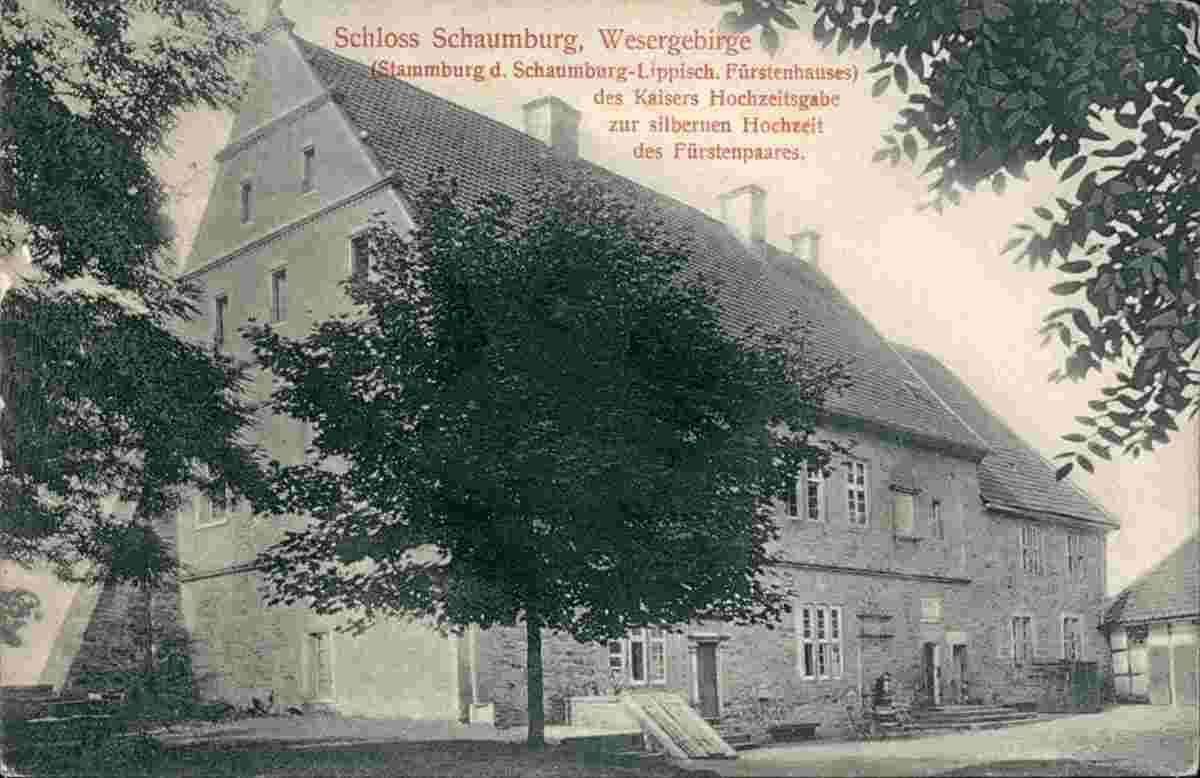 Balduinstein. Schloss Schaumburg, Gaststätte, 1912